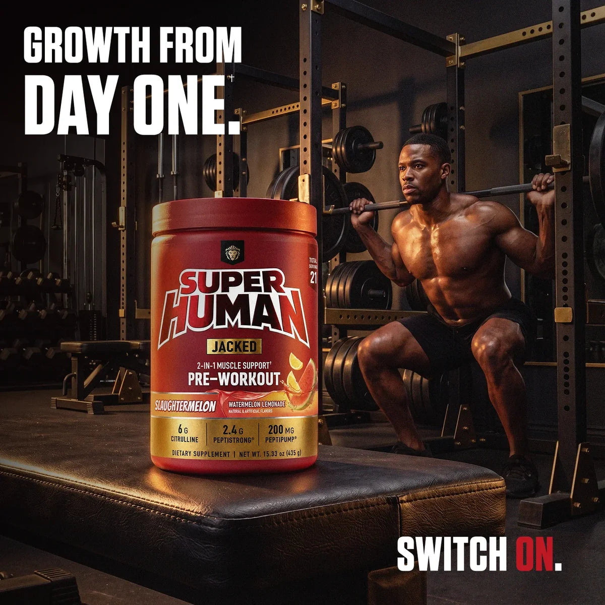 Alpha Lion SUPERHUMAN Jacked Pre-Workout
