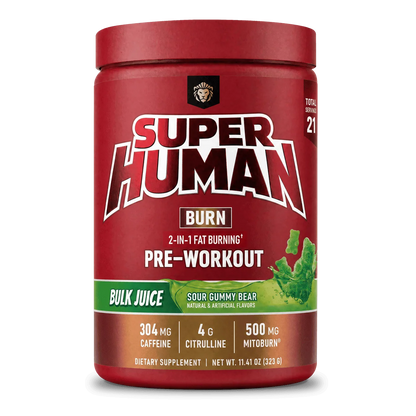 Alpha Lion SUPERHUMAN Burn Pre-Workout – Thermogenic, Energy, Pump & Focus