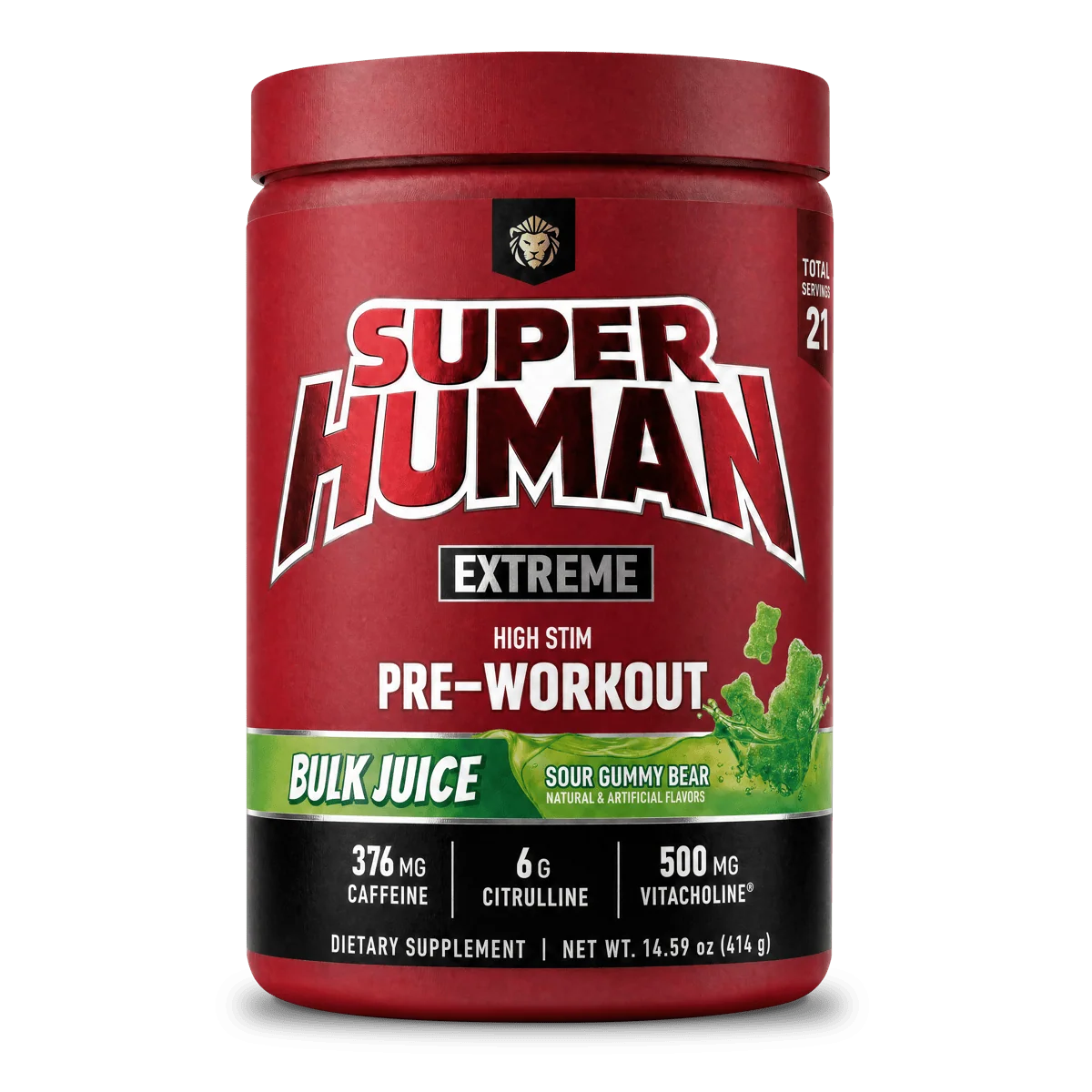 Alpha Lion SUPERHUMAN Extreme Pre-Workout