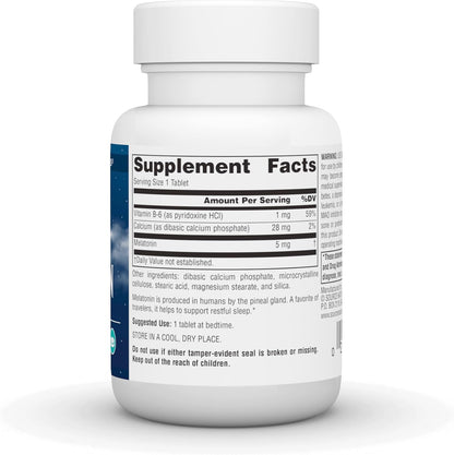 Source Naturals Melatonin 5mg 60 Capsules  - Mann Nutrition