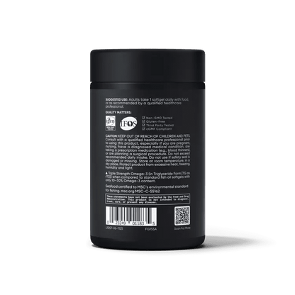 Sports Research Omega-3 Fish Oil 1250mg | EPA & DHA - Mann Nutrition