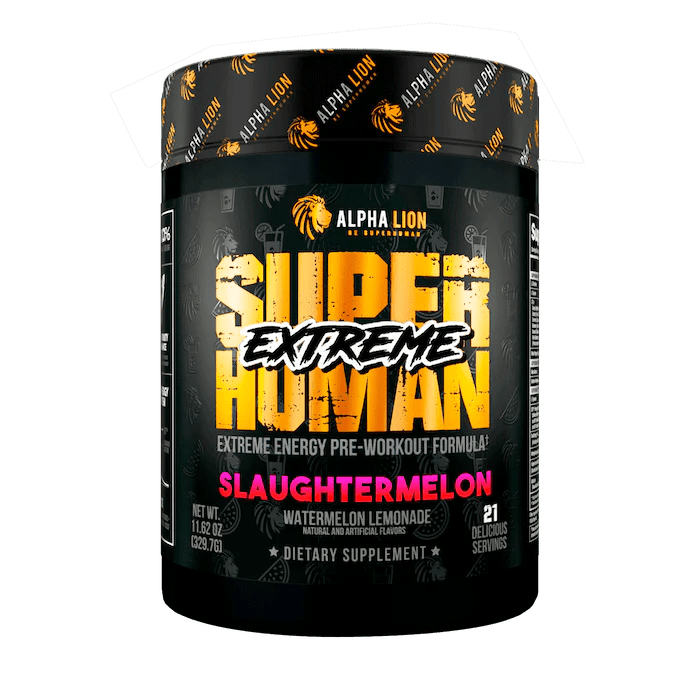 Super Human Extreme Pre - 21 Servings - Mann Nutrition