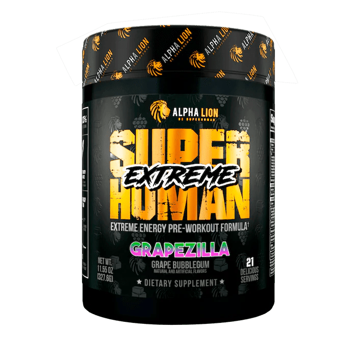 Super Human Extreme Pre - 21 Servings - Mann Nutrition