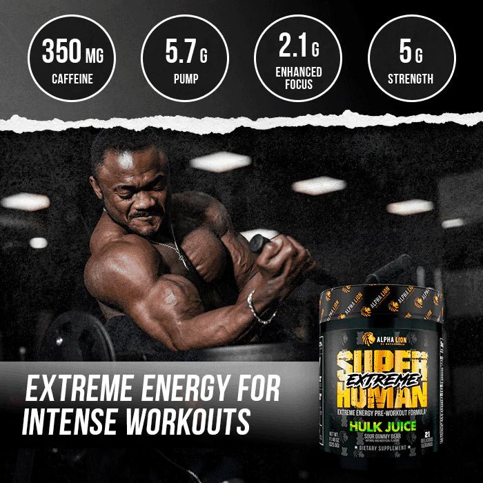 Super Human Extreme Pre - 21 Servings - Mann Nutrition