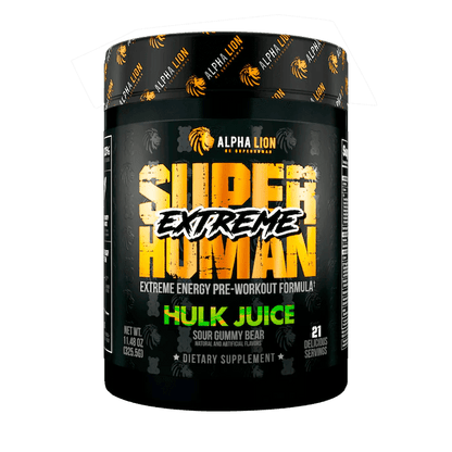 Super Human Extreme Pre - 21 Servings - Mann Nutrition