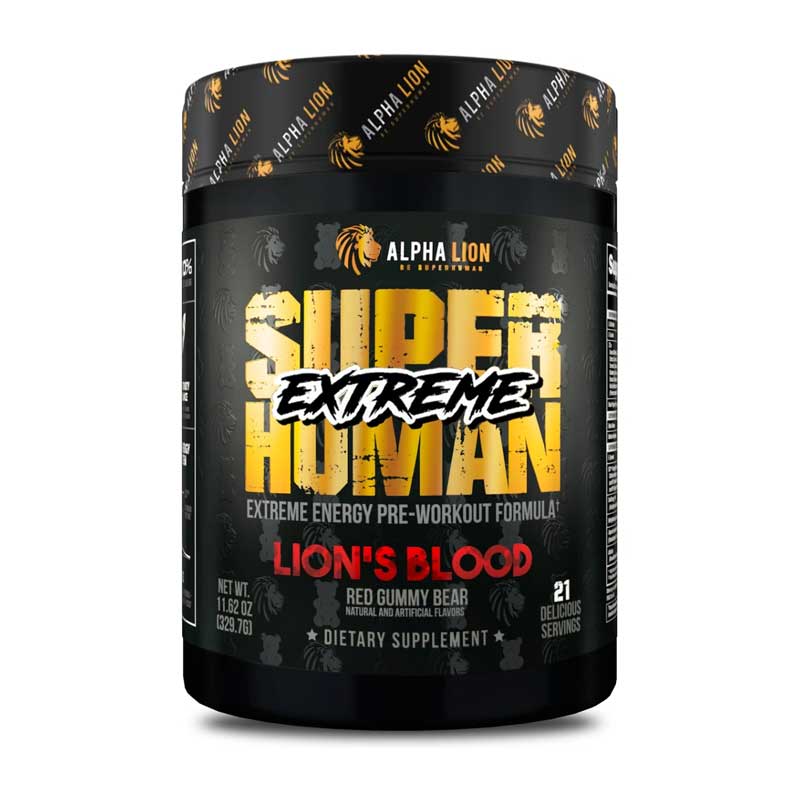 Super Human Extreme Pre - 21 Servings - Mann Nutrition