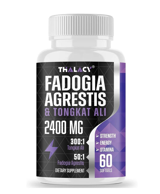 Thalacy 2400mg Fadogia Agrestis Tongkat Ali Supplement  - Mann Nutrition