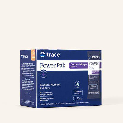 Trace Minerals Power Pak Essential Nutrient Support - 30 Packets  - Mann Nutrition