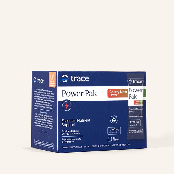Trace Minerals Power Pak Essential Nutrient Support - 30 Packets  - Mann Nutrition
