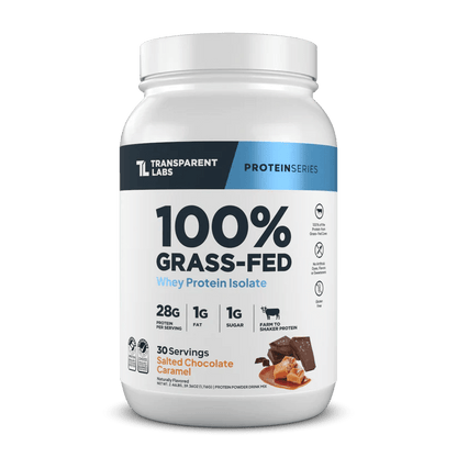 Transparent Labs 100% Grass Fed Whey Isolate (30 Ser) - Mann Nutrition