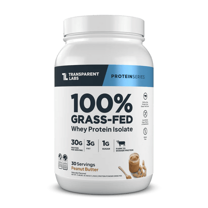 Transparent Labs 100% Grass Fed Whey Isolate (30 Ser)  - Mann Nutrition