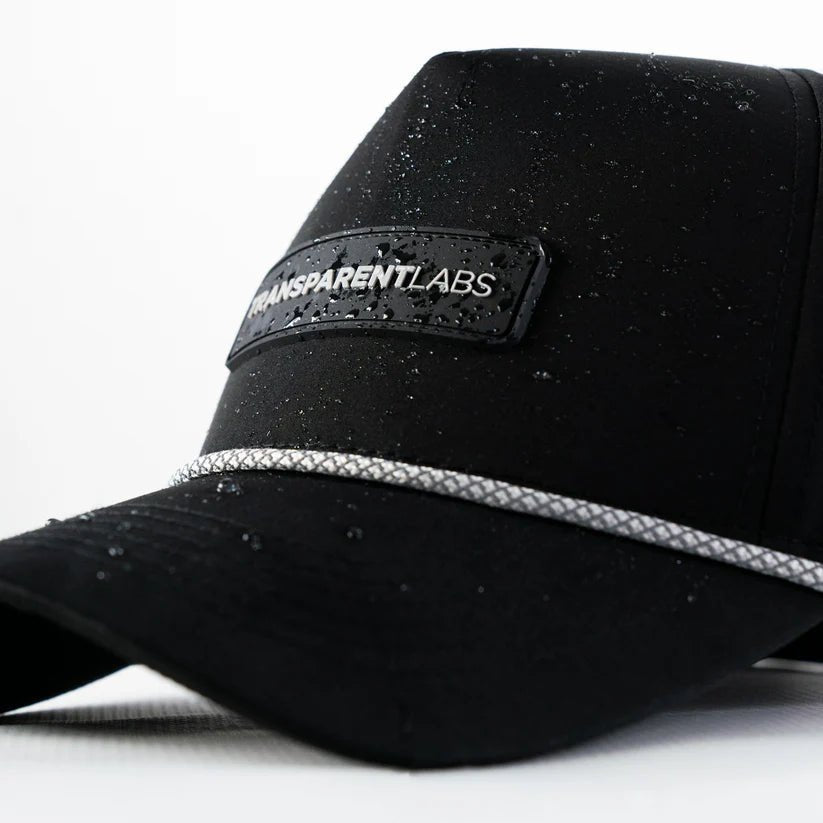 Transparent Labs 5 Panel Black Cap  - Mann Nutrition