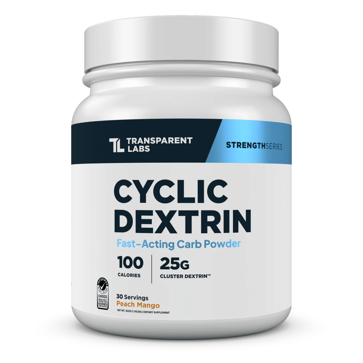 Transparent Labs Cyclic Dextrin | Cluster Dextrin® Carbohydrate Powder for Performance & Recovery - Mann Nutrition