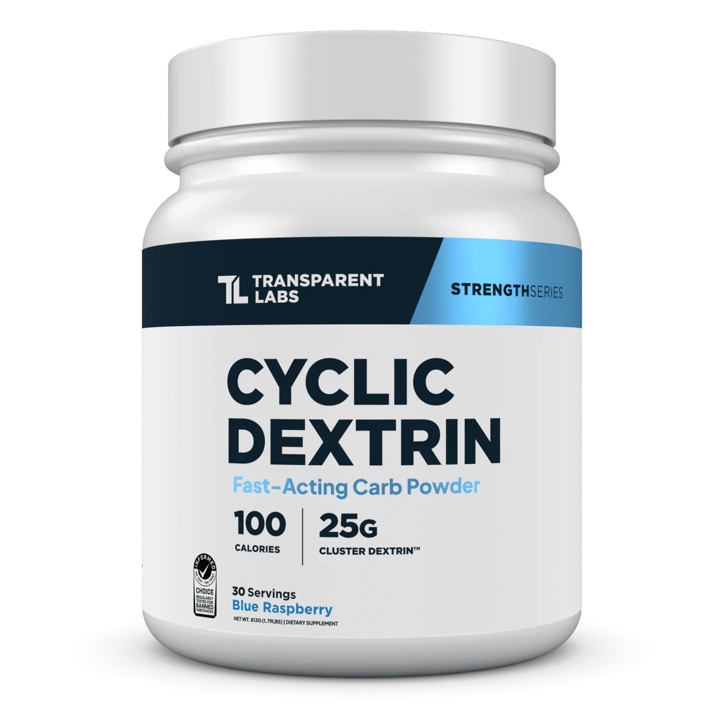 Transparent Labs Cyclic Dextrin | Cluster Dextrin® Carbohydrate Powder for Performance & Recovery - Mann Nutrition