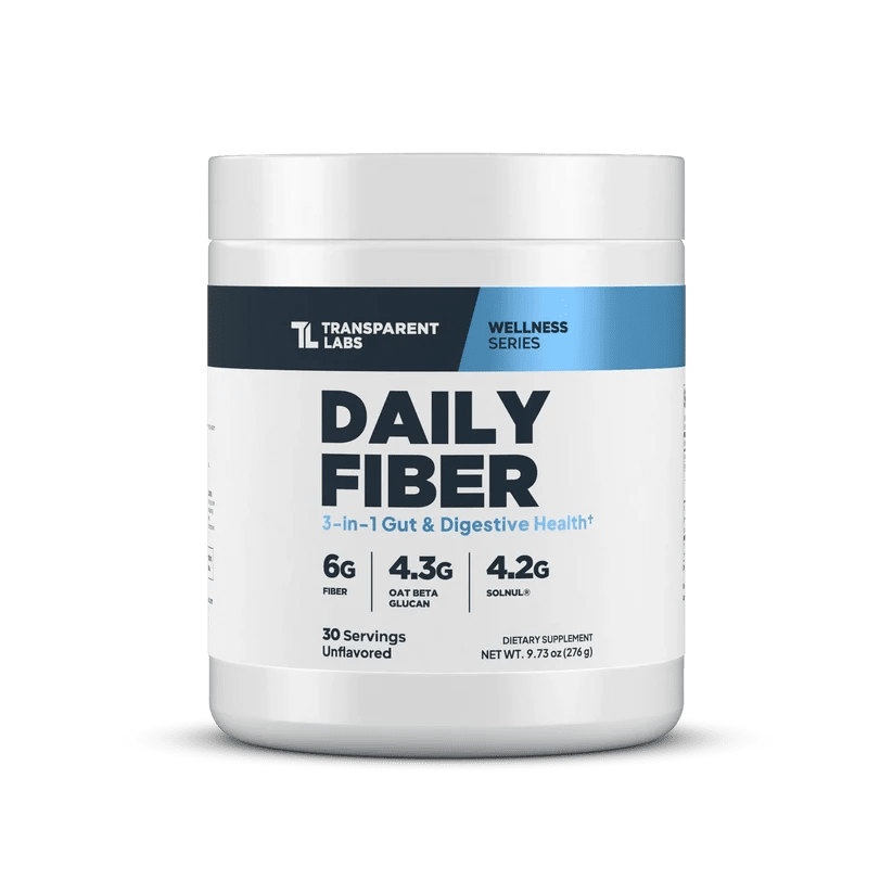 Transparent Labs Daily Fiber , 30 Servings - Mann Nutrition