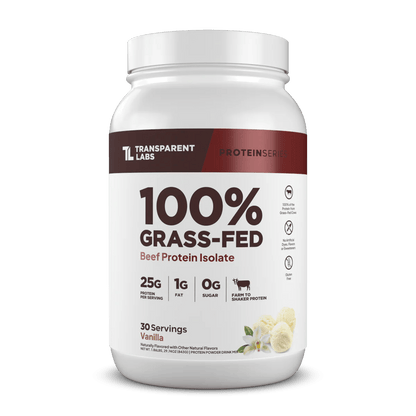 Transparent Labs Grass - Fed Beef Protein Isolate  - Mann Nutrition