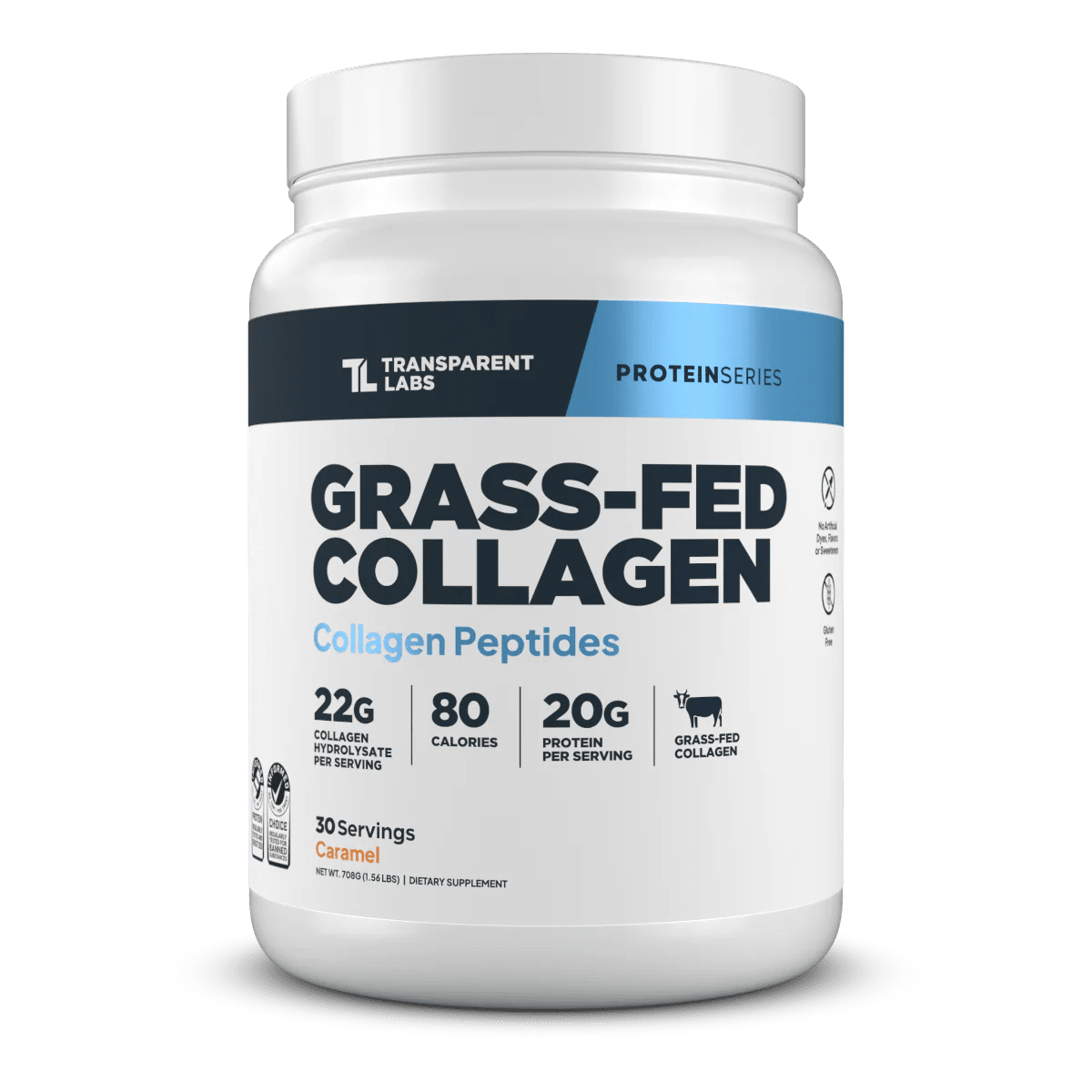 Transparent Labs Grass-fed Collagen Peptides - Mann Nutrition