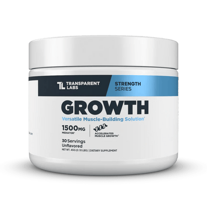 Transparent Labs Growth - Muscle Building Solution  - Mann Nutrition