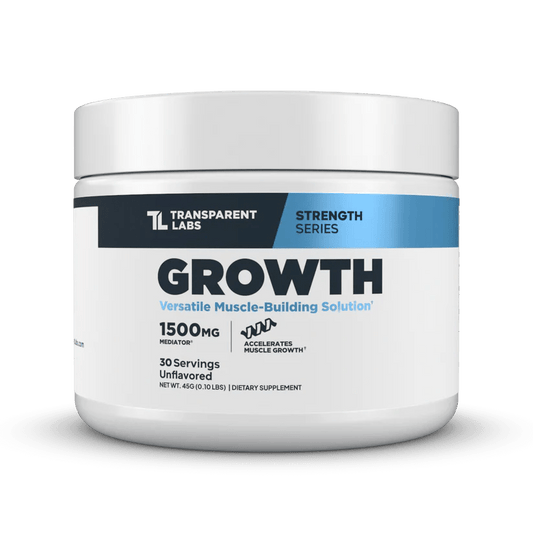 Transparent Labs Growth - Muscle Building Solution  - Mann Nutrition