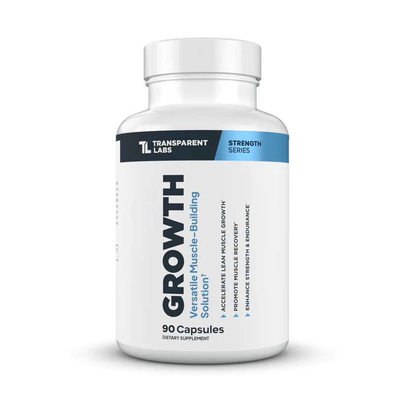 Transparent Labs Growth - Muscle Building Solution  - Mann Nutrition