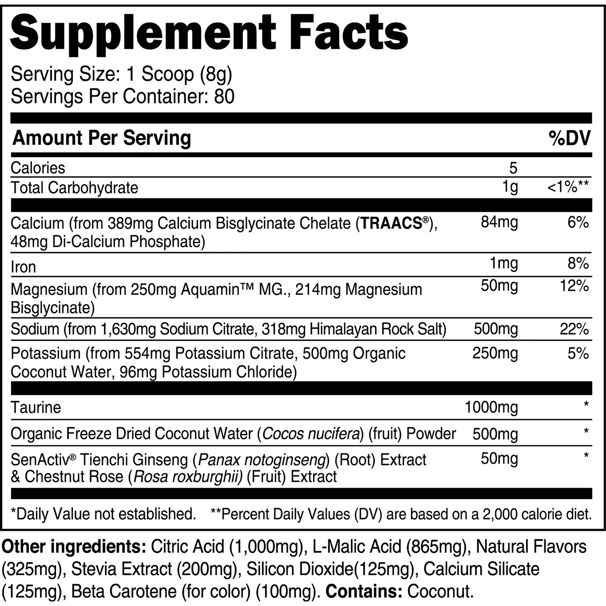 Transparent Labs Hydrate Electrolyte Formula  - Mann Nutrition
