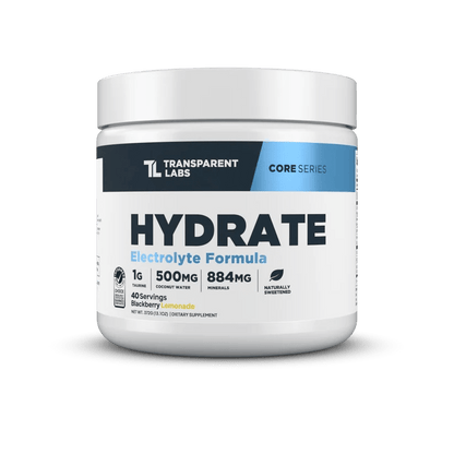 Transparent Labs Hydrate Electrolyte Formula - Mann Nutrition