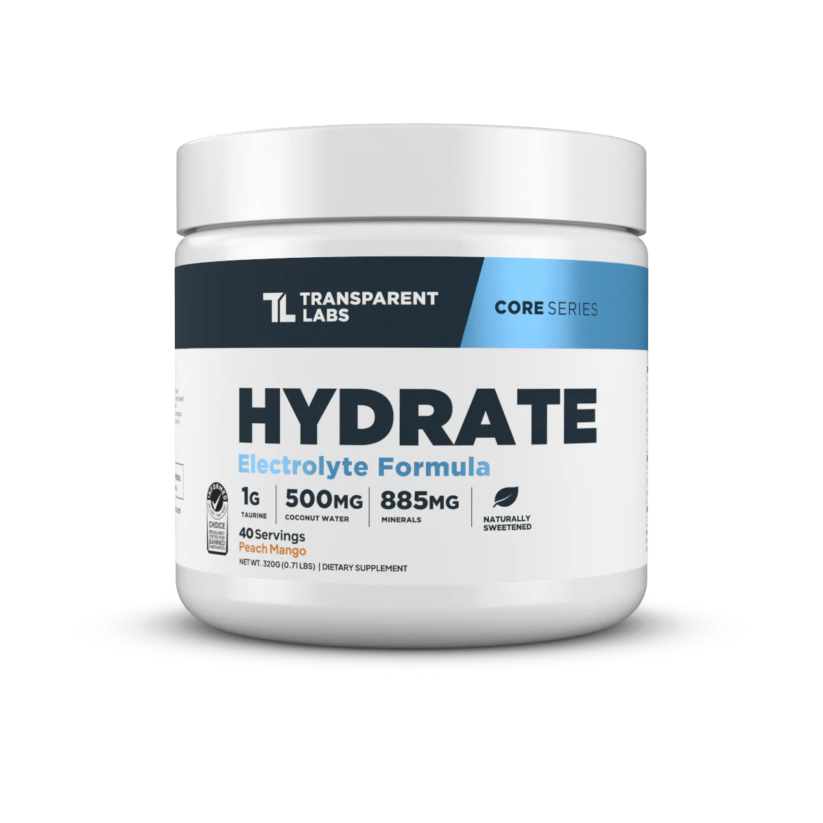 Transparent Labs Hydrate Electrolyte Formula  - Mann Nutrition