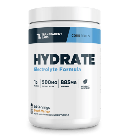 Transparent Labs Hydrate Electrolyte Formula  - Mann Nutrition