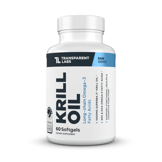 Transparent Labs Krill Oil 60 Softgels  - Mann Nutrition