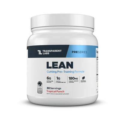 Transparent Labs Lean Pre - Workout  - Mann Nutrition