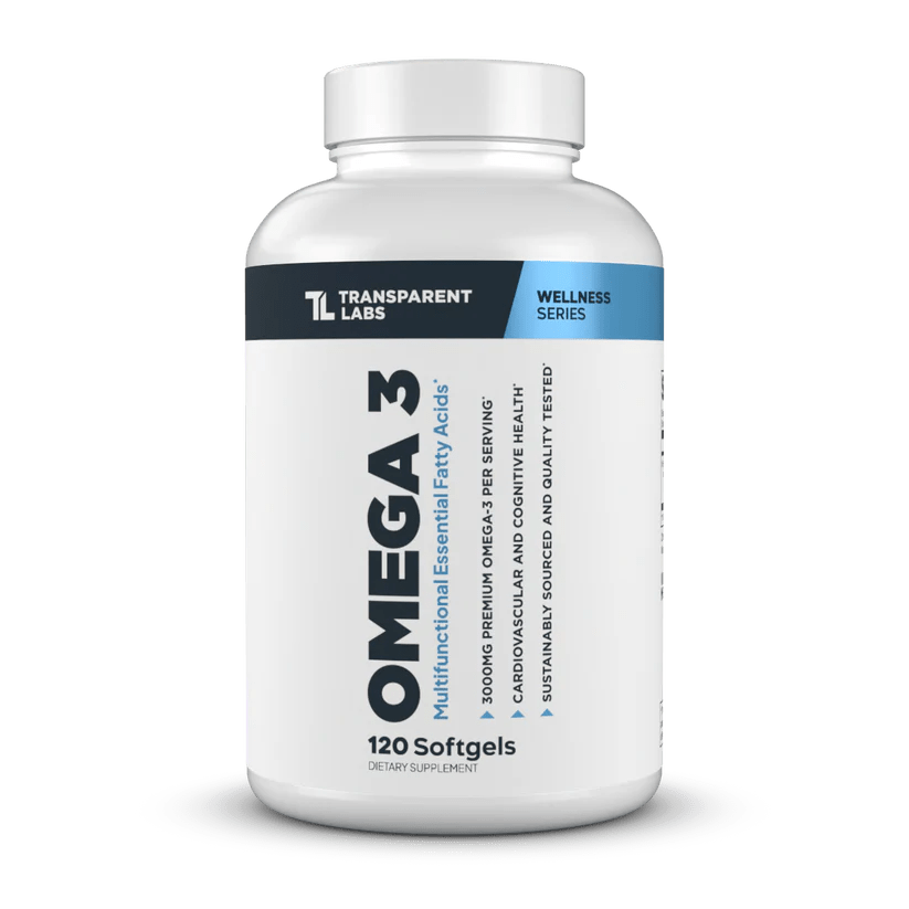 Transparent Labs Omega 3 - 120 Softgels - Mann Nutrition