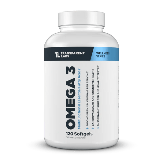 Transparent Labs Omega 3 - 120 Softgels - Mann Nutrition