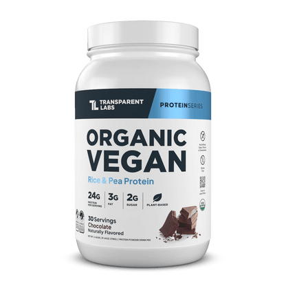 Transparent Labs Organic Vegan Plant Isolate - Mann Nutrition