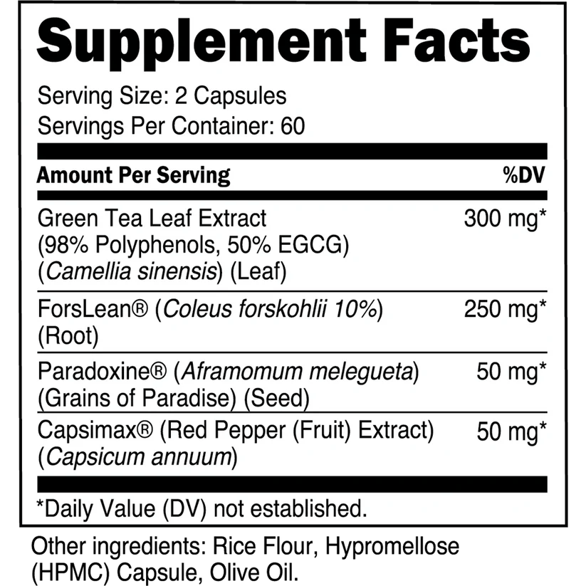 Transparent Labs Recomp - Stim Free Fat Burner  - Mann Nutrition
