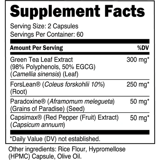 Transparent Labs Recomp - Stim Free Fat Burner  - Mann Nutrition