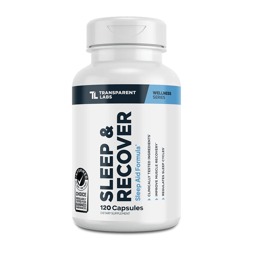 Transparent labs Sleep & Recover  - Mann Nutrition