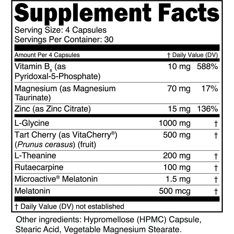 Transparent labs Sleep & Recover  - Mann Nutrition
