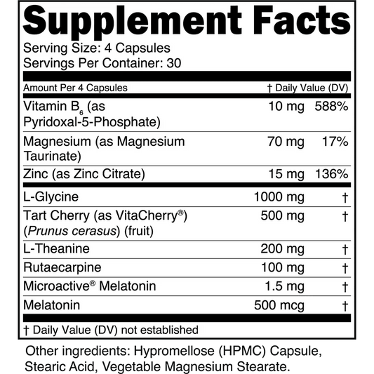 Transparent labs Sleep & Recover  - Mann Nutrition