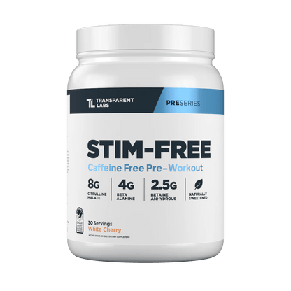 Transparent Labs Stim Free Pre-Workout - Mann Nutrition