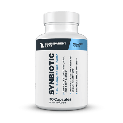 Transparent Labs Synbiotic 3-in-1 – Advanced Gut & Immune Health Support - Mann Nutrition