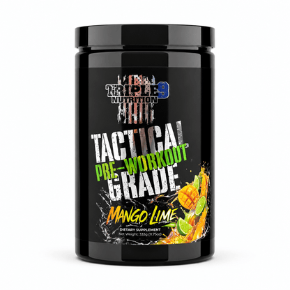 Triple 9 Tactical Grade Pre Workout - Mann Nutrition