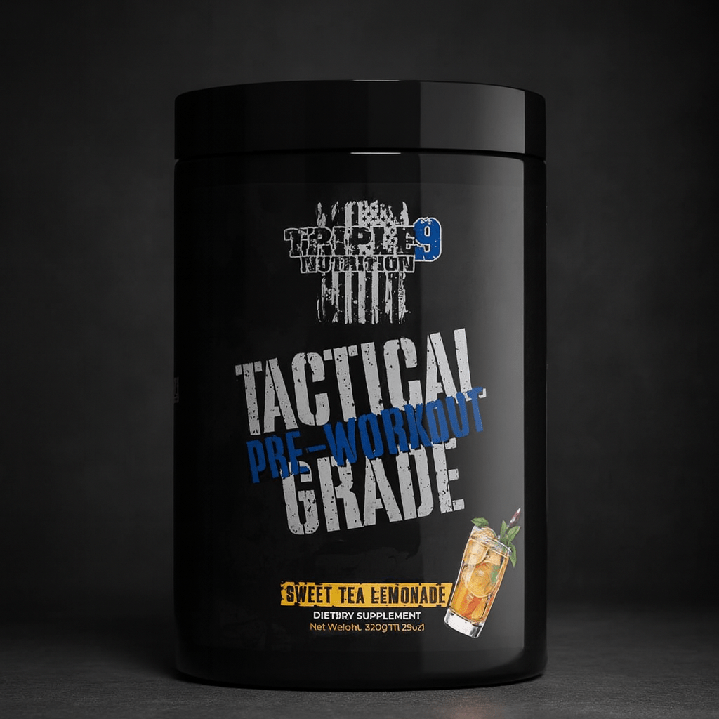Triple 9 Tactical Grade Pre Workout - Mann Nutrition