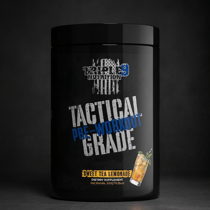 Triple 9 Tactical Grade Pre Workout - Mann Nutrition