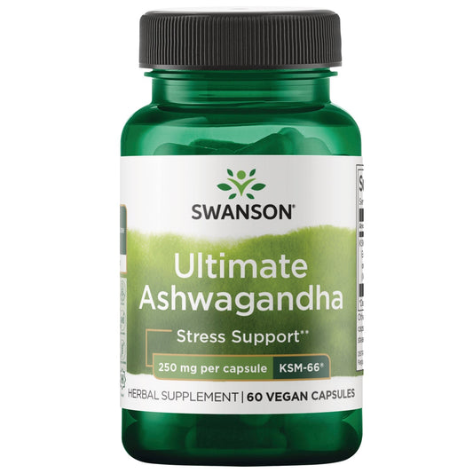 Ultimate Ashwagandha - KSM-66 SWU1003- Mann Nutrition