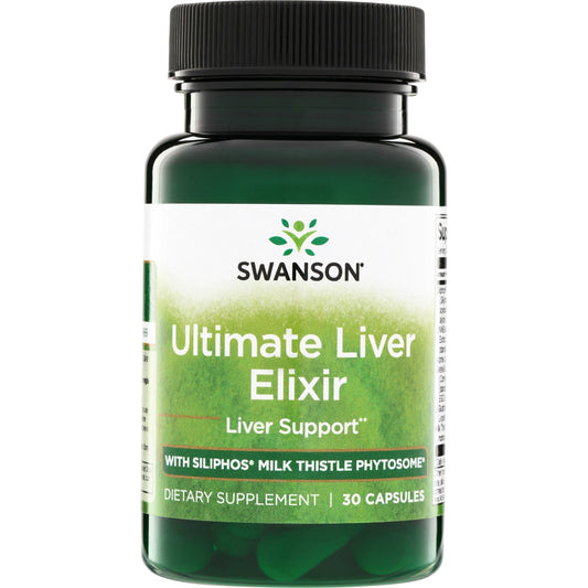 Ultimate Liver Elixir with Siliphos Milk Thistle Phytosome SWU247- Mann Nutrition