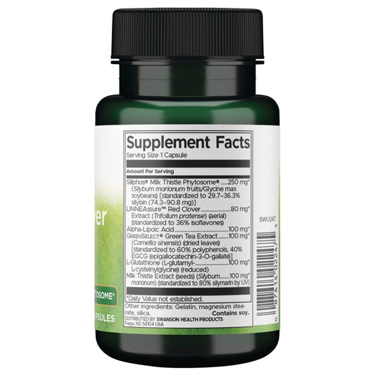 Ultimate Liver Elixir with Siliphos Milk Thistle Phytosome SWU247- Mann Nutrition