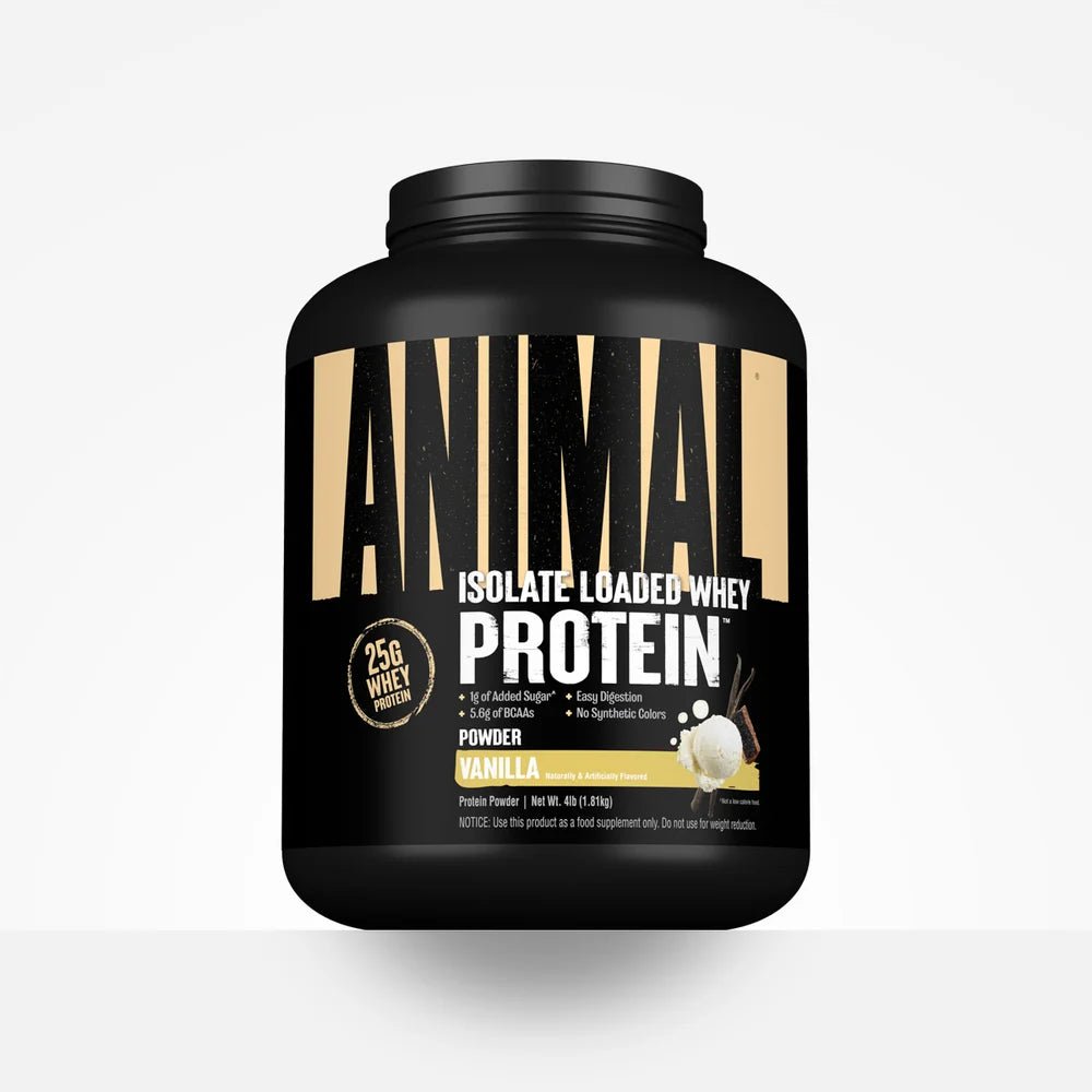 Universal Nutrition Animal Whey Protein – Iso Whey Protein Blend 4 lb - Mann Nutrition