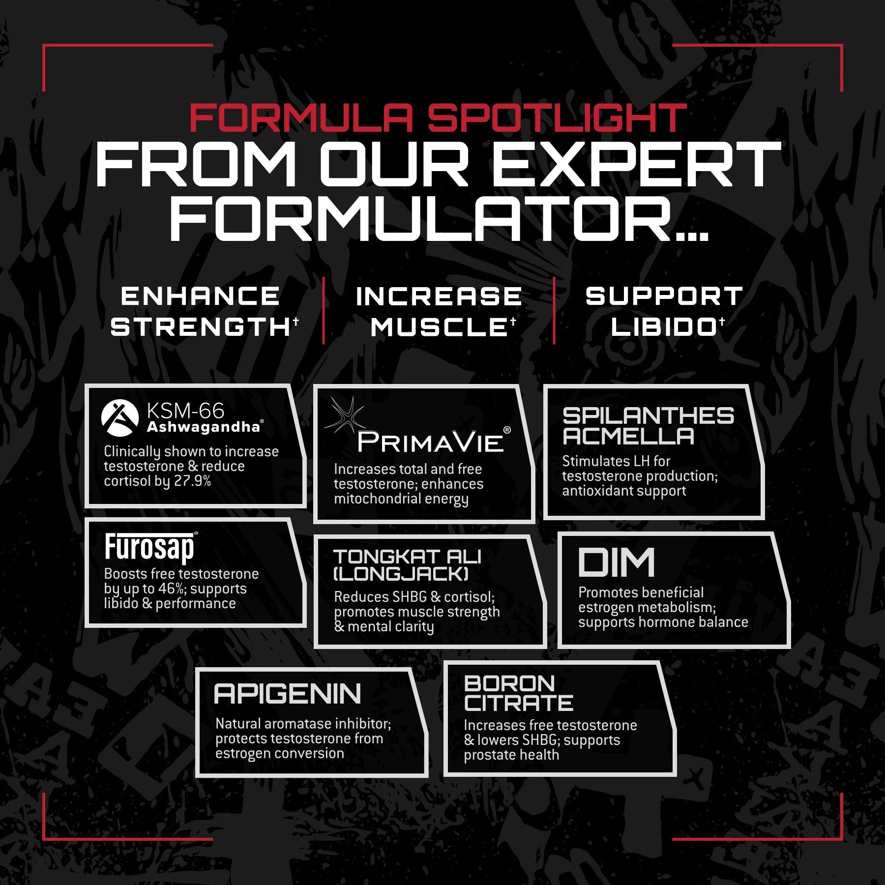 Unmatched Longevity Test Maximum Strength 180 Caps  - Mann Nutrition