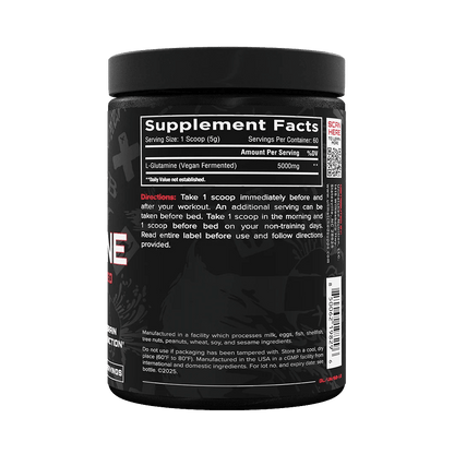 Unmatched Supps Glutamine Powder 300G - Mann Nutrition
