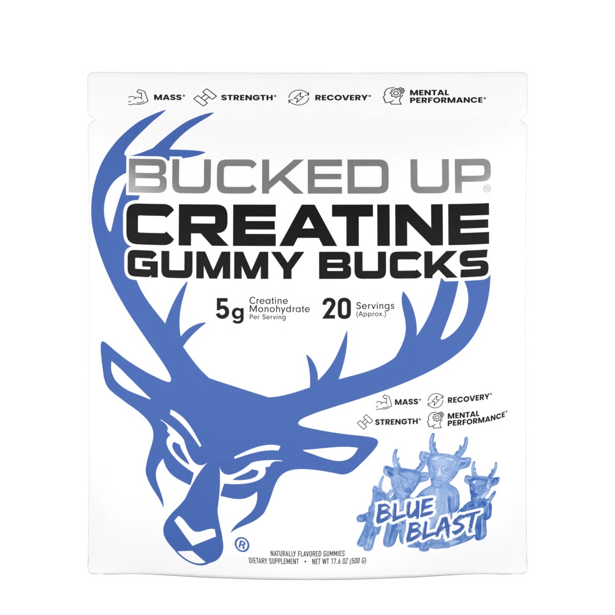 Bucked Up Creatine Gummy Bucks